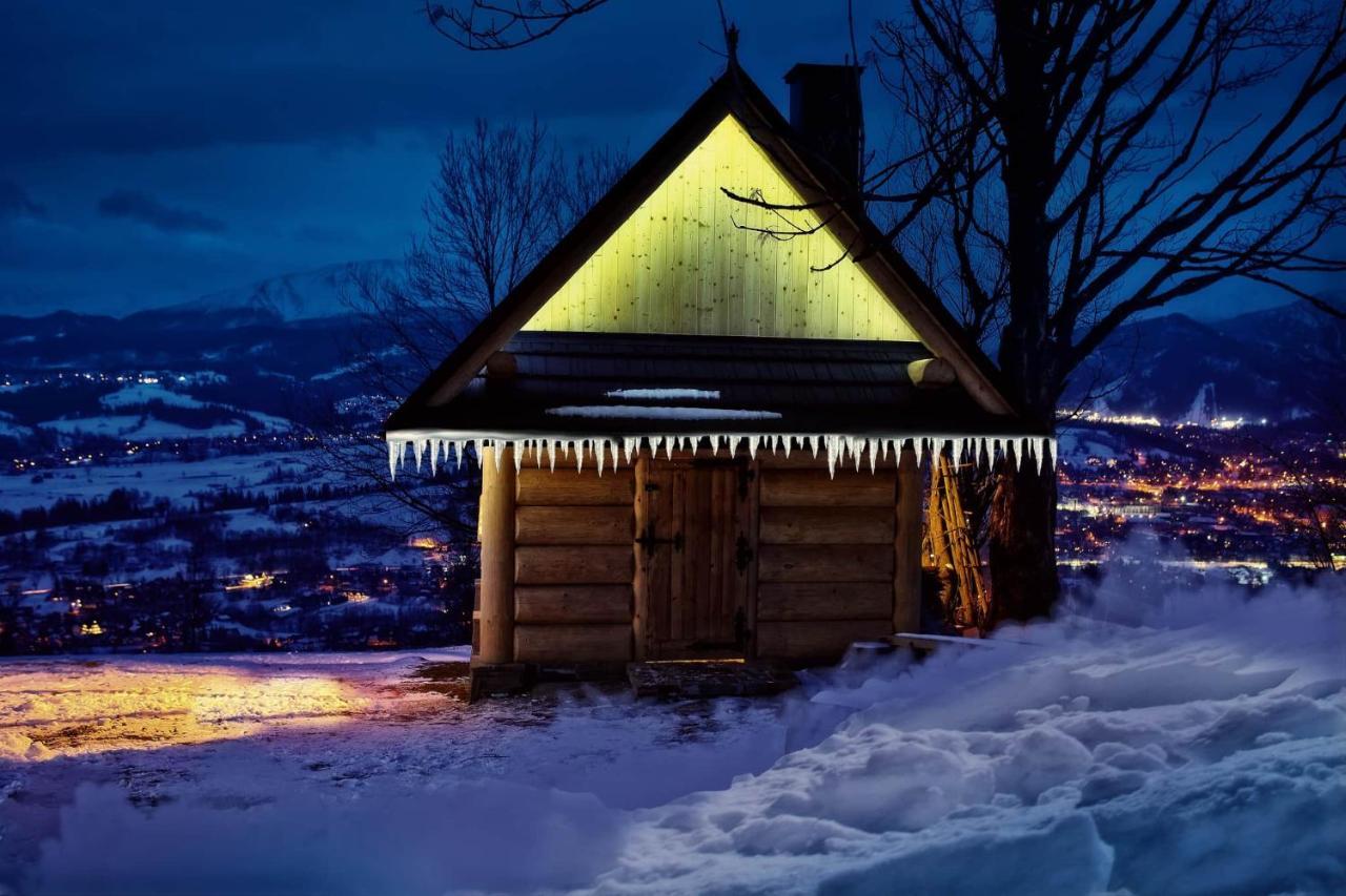 Domki Widokowe Wooden Luxury Chalet & Jacuzzi Зомб Екстериор снимка