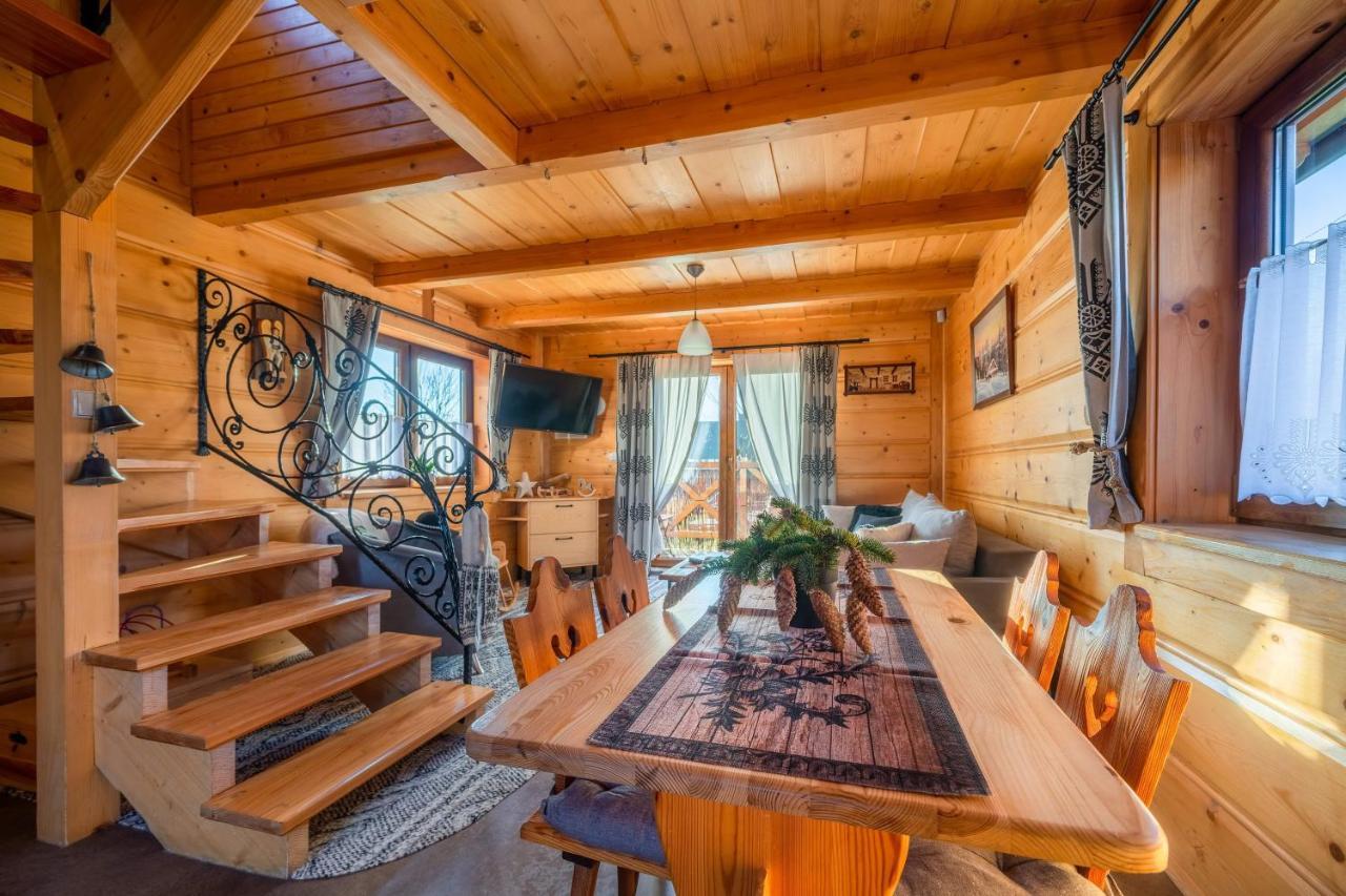 Domki Widokowe Wooden Luxury Chalet & Jacuzzi Зомб Екстериор снимка