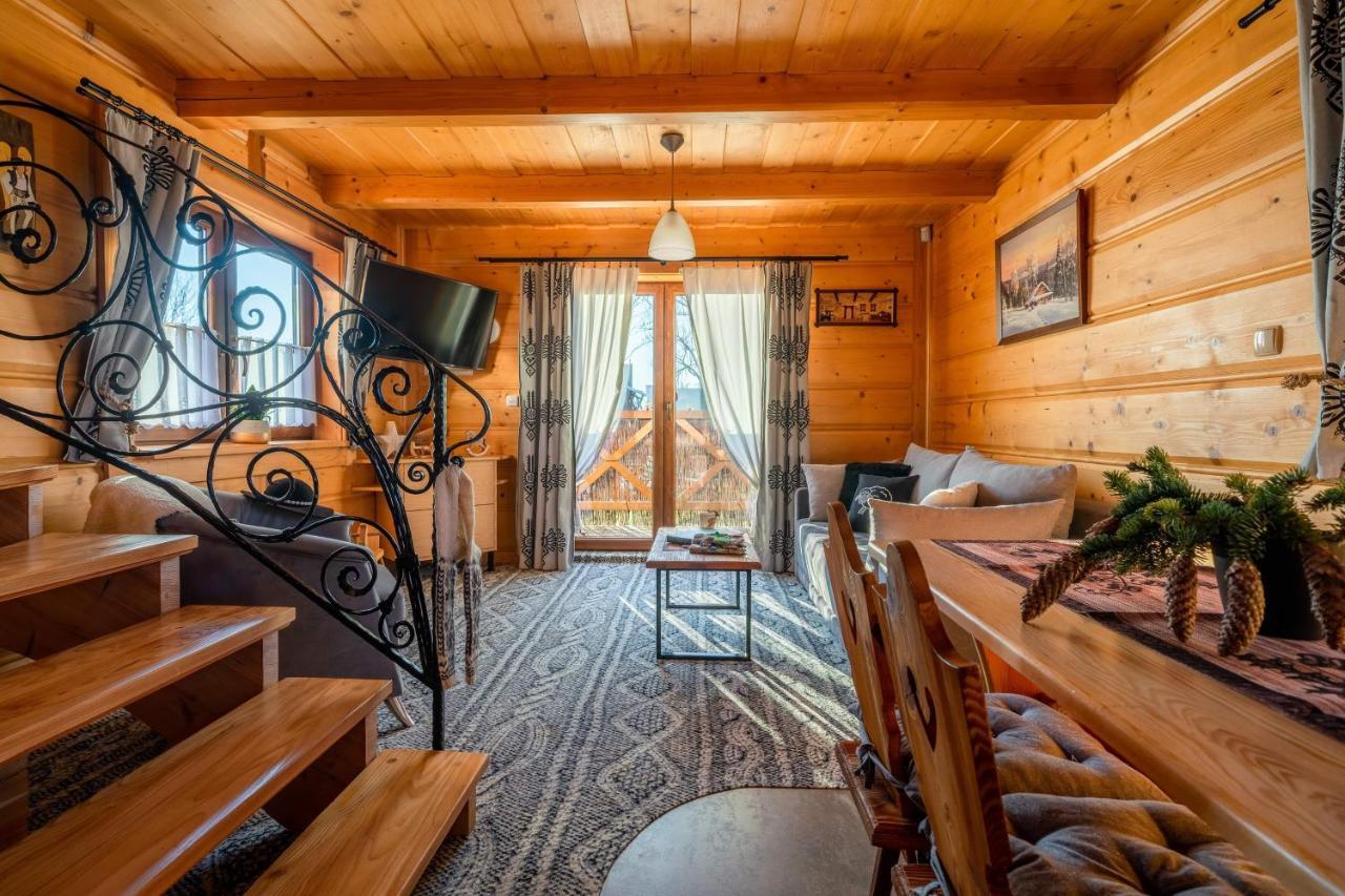 Domki Widokowe Wooden Luxury Chalet & Jacuzzi Зомб Екстериор снимка