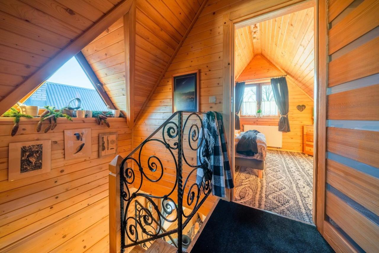 Domki Widokowe Wooden Luxury Chalet & Jacuzzi Зомб Екстериор снимка