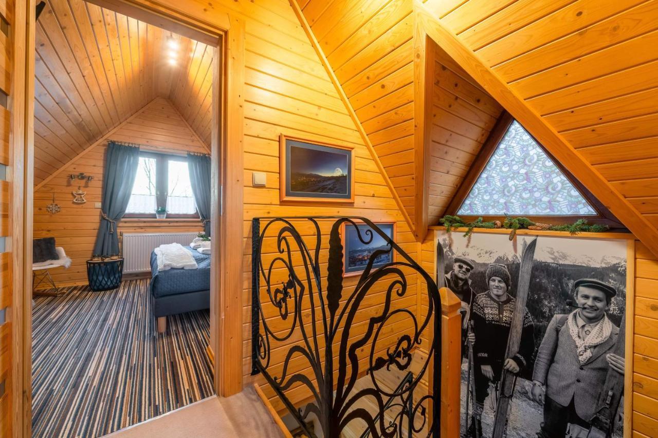 Domki Widokowe Wooden Luxury Chalet & Jacuzzi Зомб Екстериор снимка