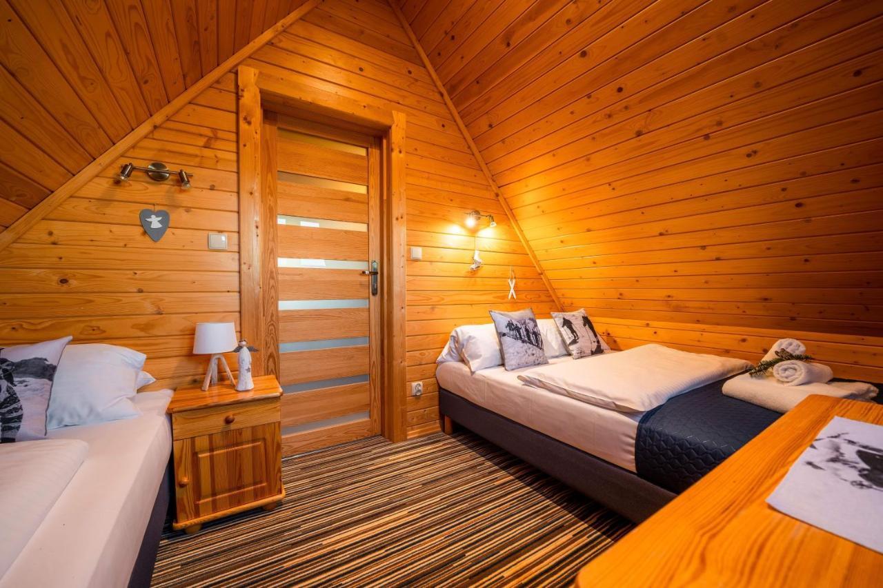 Domki Widokowe Wooden Luxury Chalet & Jacuzzi Зомб Екстериор снимка