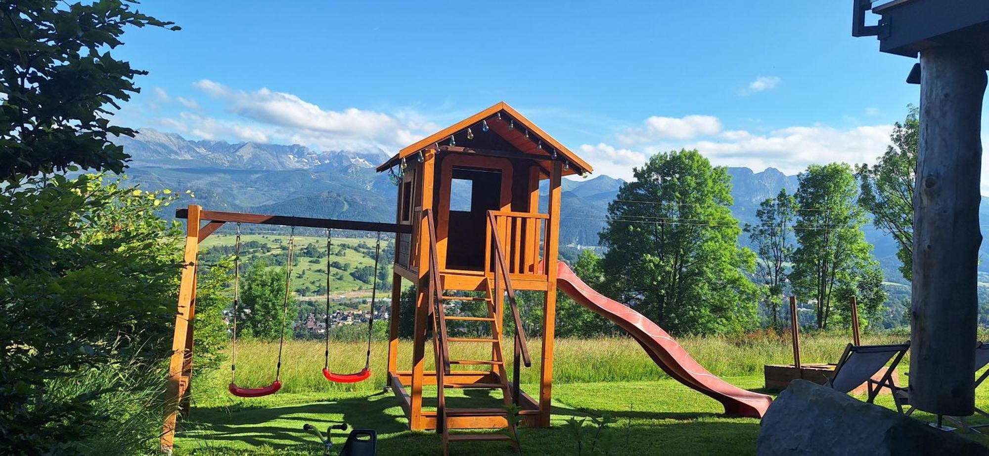 Domki Widokowe Wooden Luxury Chalet & Jacuzzi Зомб Екстериор снимка